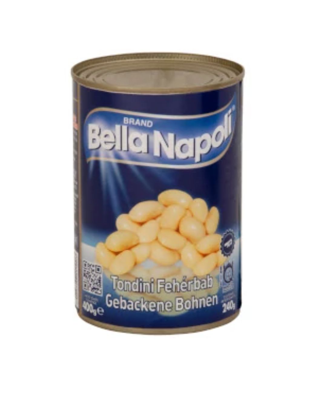 Fehér vajbab sós lében BELLA NAPOLI, 400g termék fő termékképe