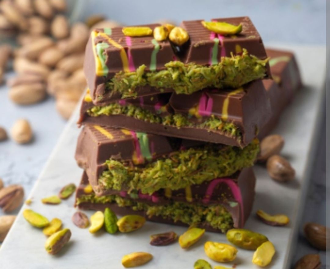 Torronalba VARIEGATO PISTACCHIO DUBAI KATAIFI TÉSZTÁVAL, 3kg/vödör termék fő termékképe